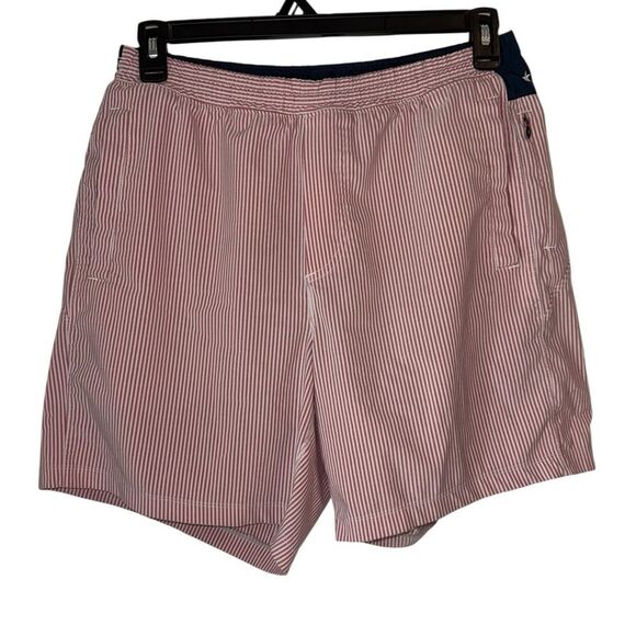 Birddogs Athletic Lined 7” Men’s Shorts Size XL Red and White Striped - Picture 3 of 12